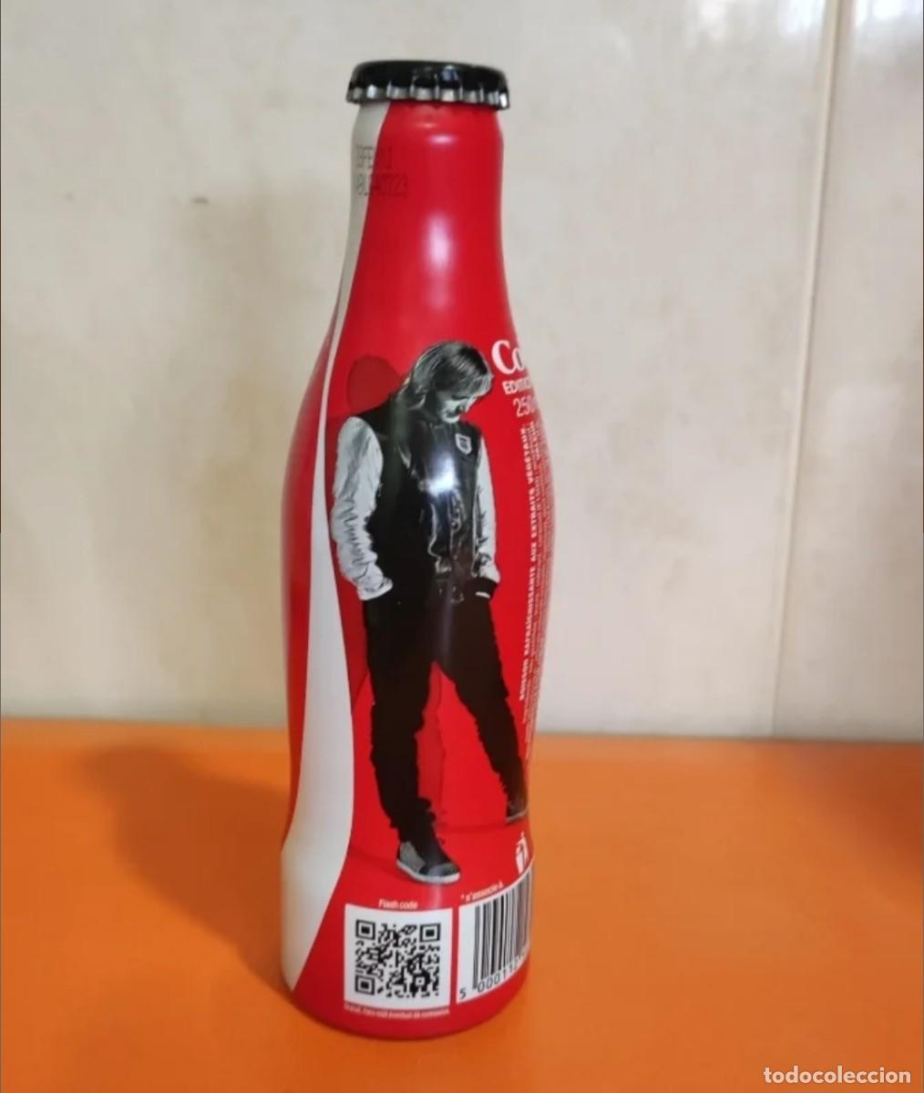 Coleccionismo de Coca-Cola y Pepsi: Botella Aluminio Coca-Cola David Guetta - Foto 2