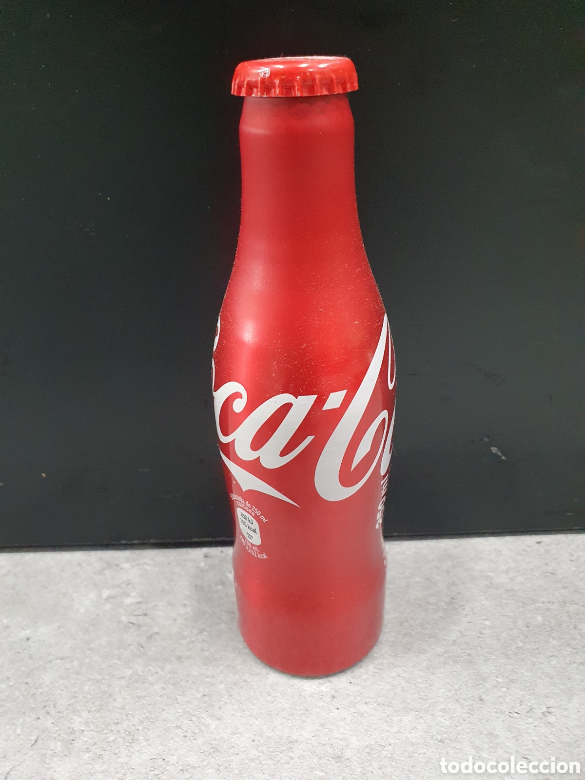 Coleccionismo de Coca-Cola y Pepsi: Botella Coca Cola aluminio edici&oacute;n limitada. (L4) - Foto 1