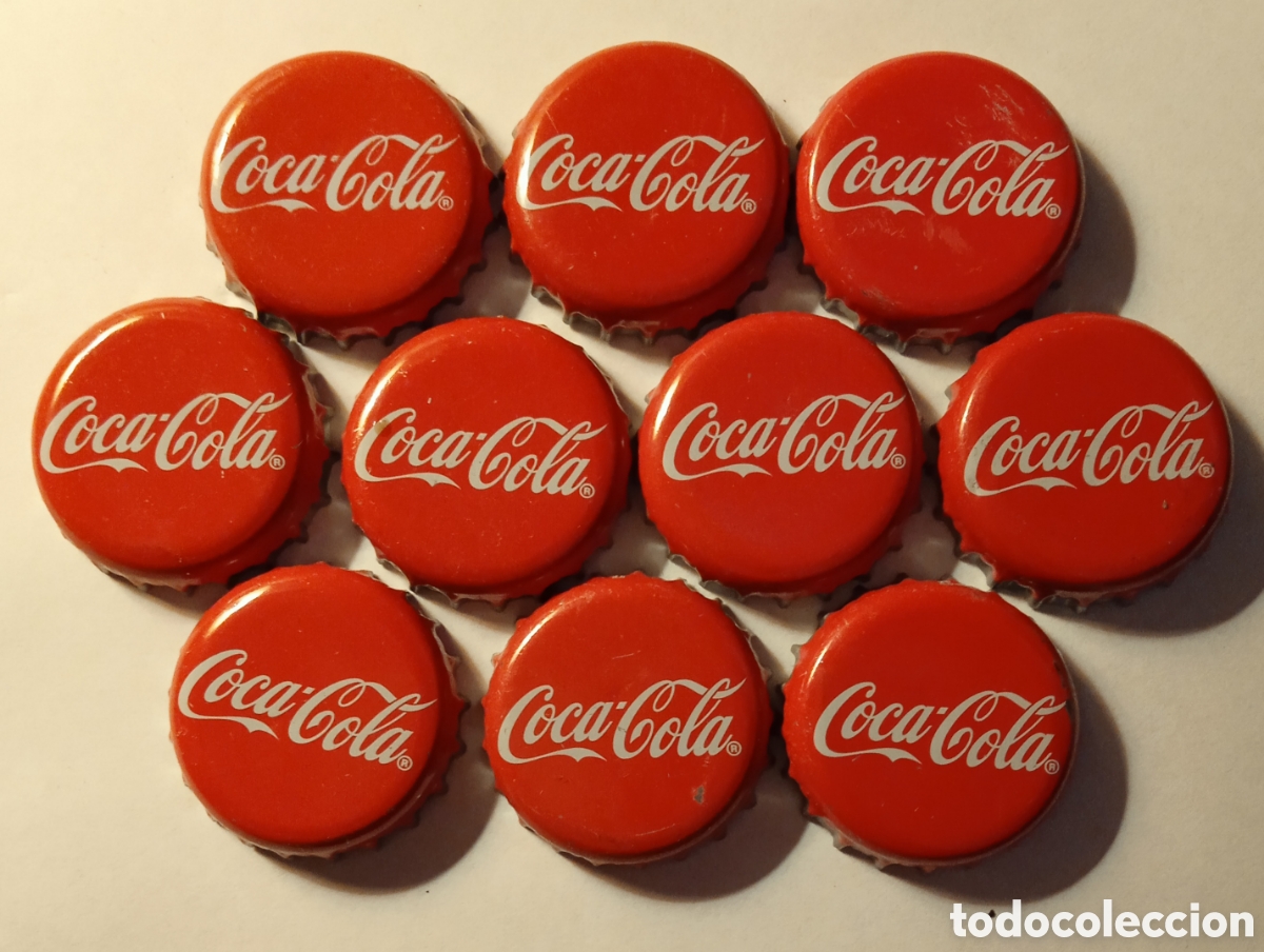 Collectionnisme de Coca-Cola et Pepsi: LOTE CHAPAS COCA-COLA