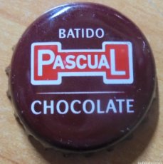 Coleccionismo de Coca-Cola y Pepsi: CHAPA REFRESCO BATIDO PASCUAL CHOCOLATE -SPAIN- CHAPA USADA; FABRICANTE -CS-