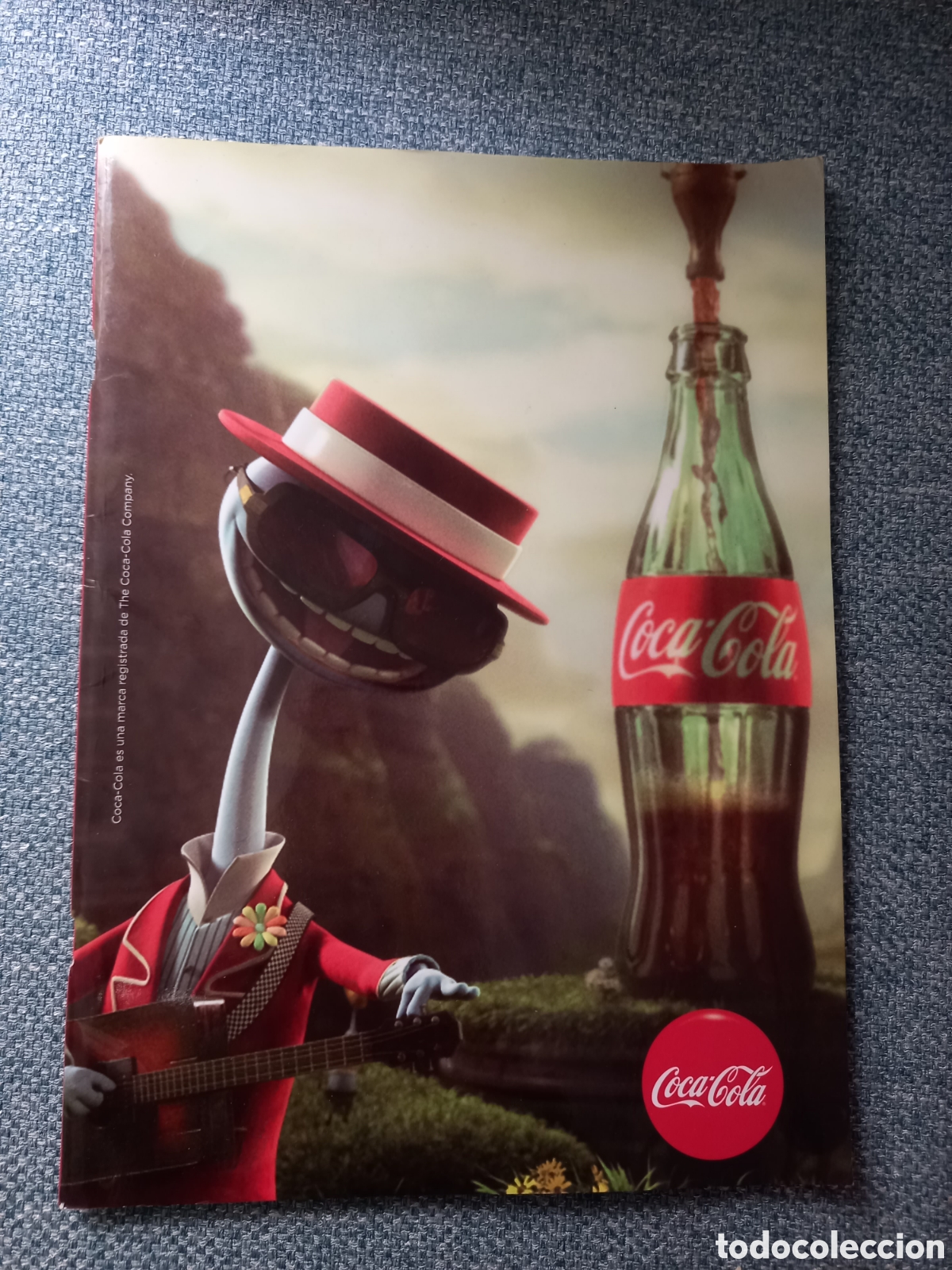 Sammeln von Coca-Cola und Pepsi: CUADERNO / LIBRETA COCA COLA 29x21 cm. HOJAS BLANCAS CON LOGO