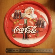 Coleccionismo de Coca-Cola y Pepsi: BANDEJA PUBLICIDAD COCA COLA. TAMAÑO MEDIDO EN DIÁMETRO 34,5 CMS. AÑOS 80