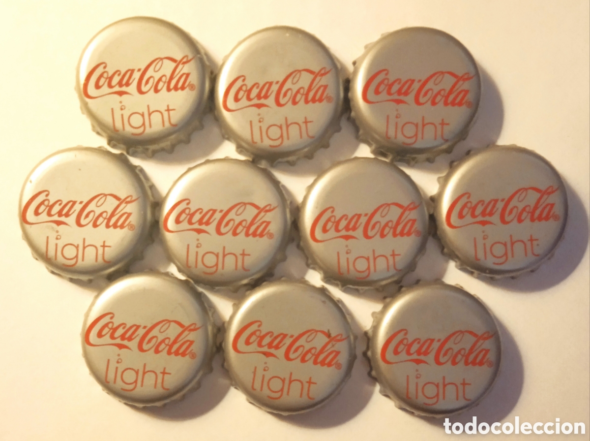 Collecting of Coca-Cola and Pepsi: LOTE CHAPAS COCA-COLA LIGHT