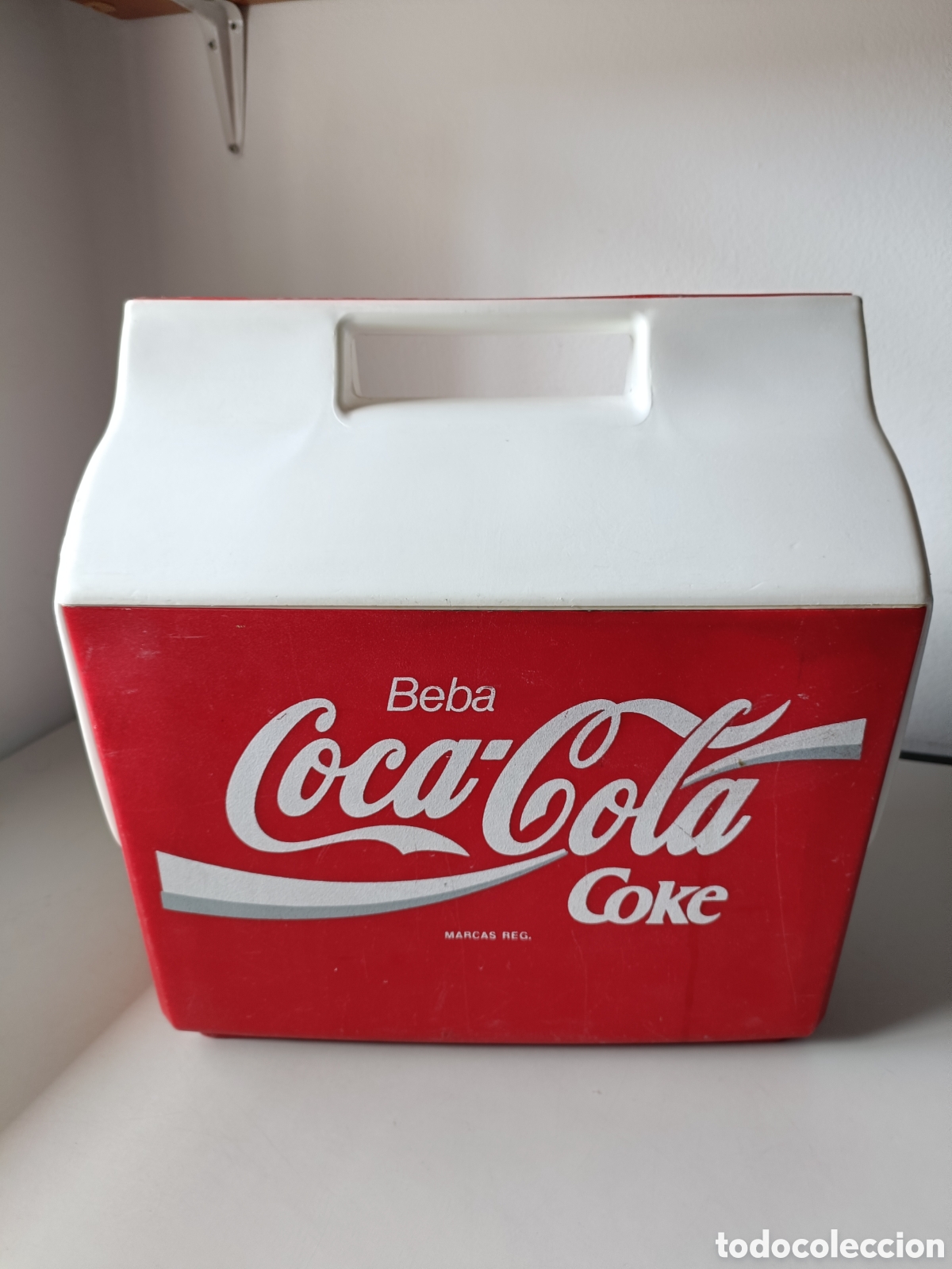 Coleccionismo de Coca-Cola y Pepsi: Antigua nevera Coca-cola - Foto 1