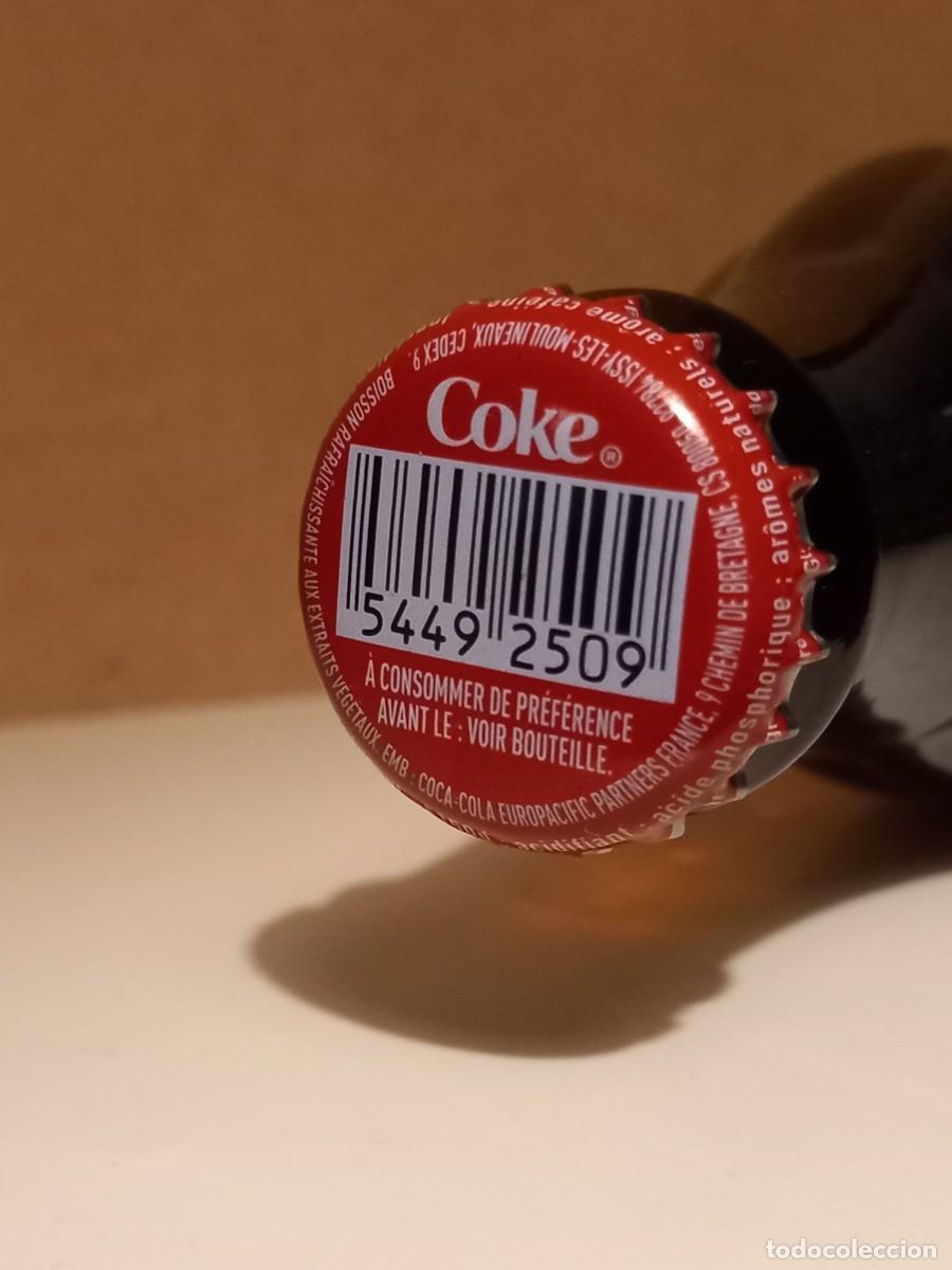 Coleccionismo de Coca-Cola y Pepsi: BOTELLA COCA-COLA DE 25 CL DE FRANCIA - Foto 5