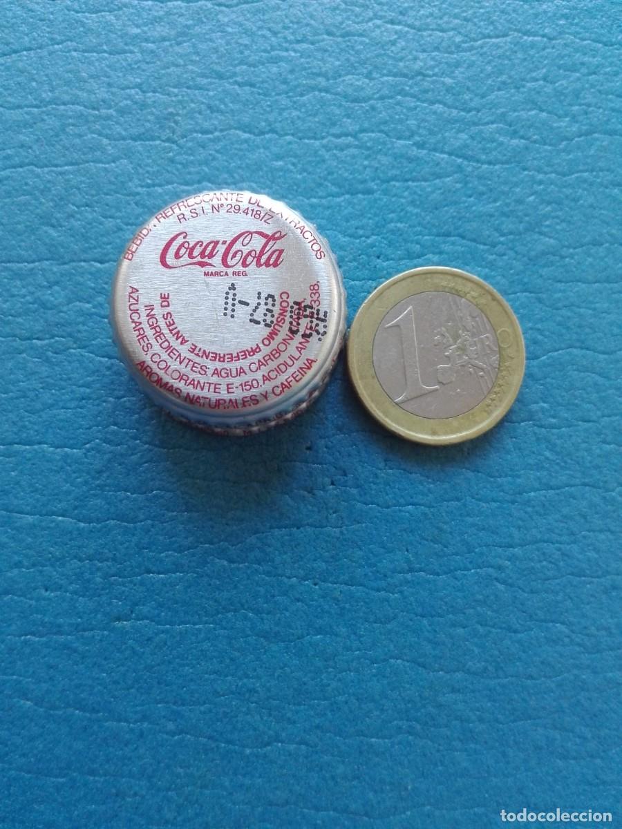 Collectionnisme de Coca-Cola et Pepsi: ANTIGUO TAPON DE ROSCA DE ALUMINIO COCA COLA