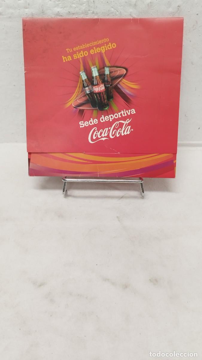 Collectionnisme de Coca-Cola et Pepsi: Antigua Publicidad de Coca-Cola a&ntilde;os 90.Sede deportiva Coca-Cola