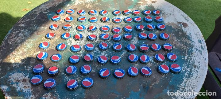 Collectionnisme de Coca-Cola et Pepsi: LOTE DE 74 CHAPAS DE REFRESCO PEPSI COLA. PEPSICOLA