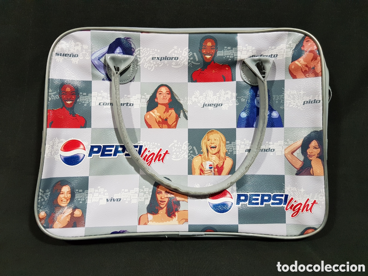 Collectionnisme de Coca-Cola et Pepsi: PEPSI LIGHT BOLSO PROMOCIONAL. PUBLICIDAD. BOLSA. MOCHILA. NUEVO. A ESTRENAR. LOGO. CHICAS.