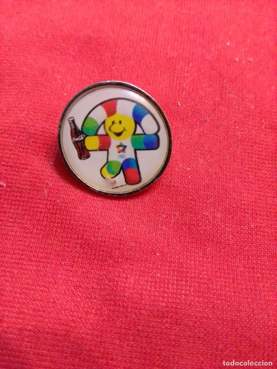 Coleccionismo de Coca-Cola y Pepsi: PINS COCA COLA MASCOTA OLIMPIADAS IDENTIFICAR ?