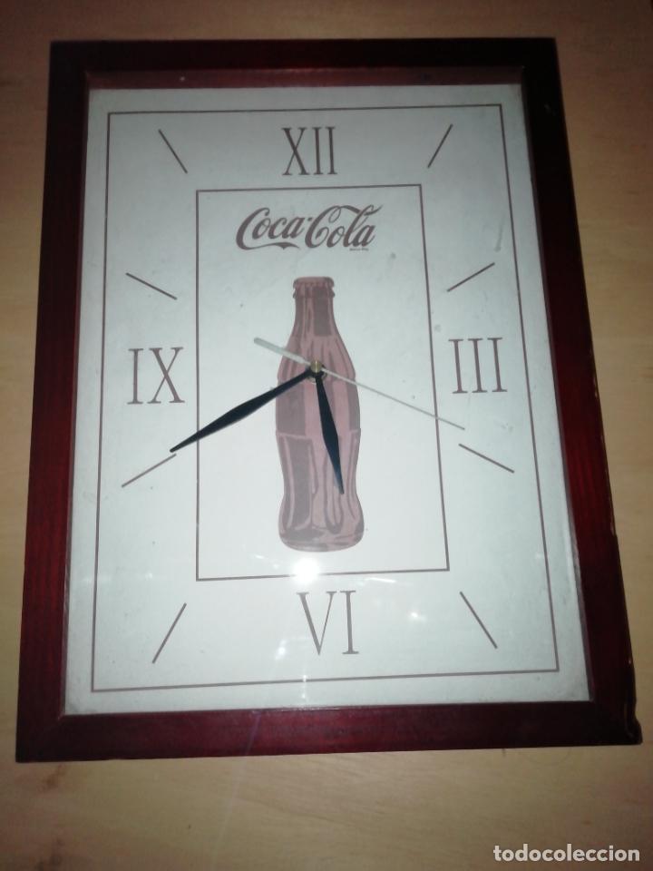 Coleccionismo de Coca-Cola y Pepsi: CUADRO RELOJ DE PARED COCA-COLA - Foto 1