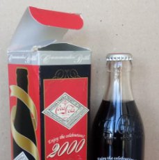 Coleccionismo de Coca-Cola y Pepsi: BOTELLA CRISTAL SIN ABRIR COCA COLA CONMEMORATIVA AÑO 2000. EDICIÓN LIMITADA. JAPÓN. COCACOLA