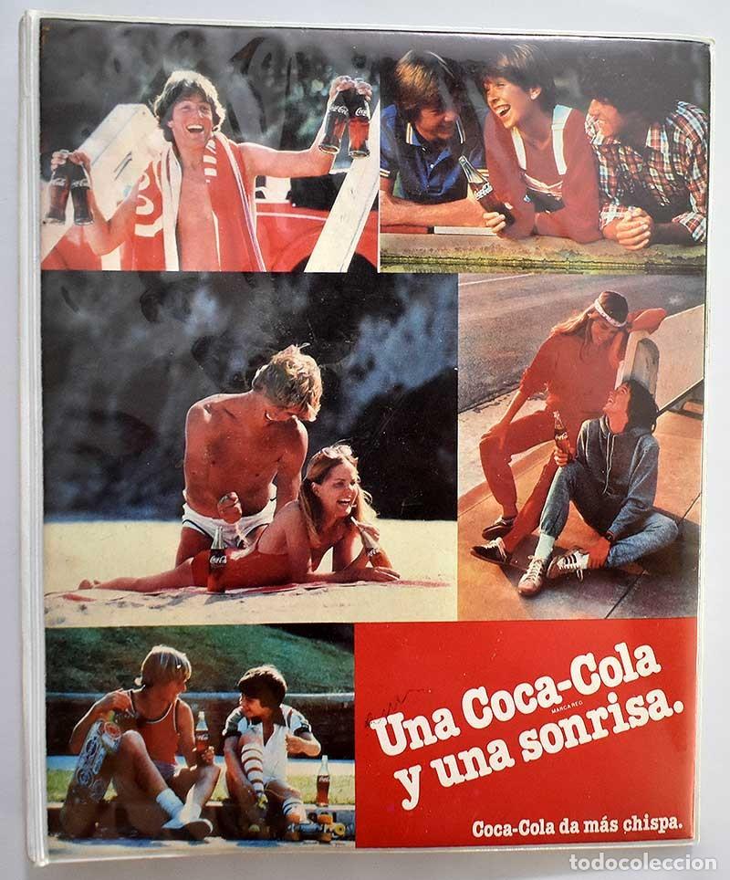 Collezionismo di Coca-Cola e Pepsi: Carpeta de anillas Coca-Cola. A&ntilde;os 70