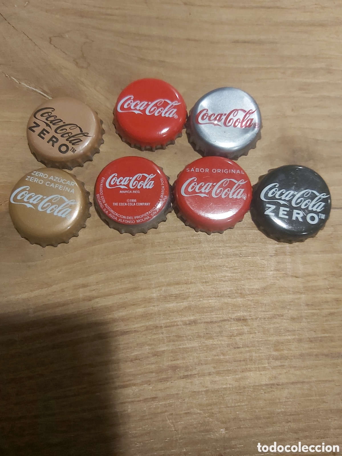 Coleccionismo de Coca-Cola y Pepsi: Lote Coca cola chapas Espa&ntilde;a - Foto 1
