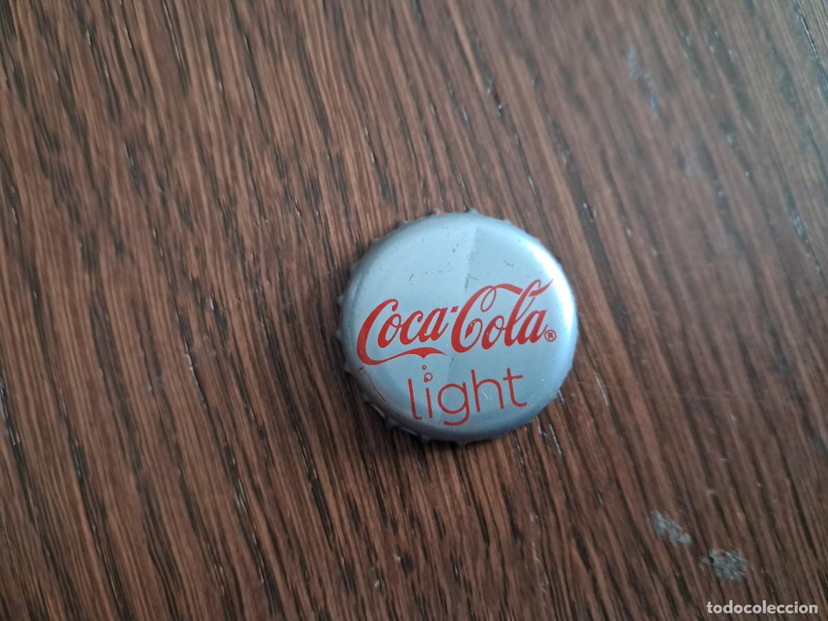 Collezionismo di Coca-Cola e Pepsi: chapa tap&oacute;n corona de coca cola light.