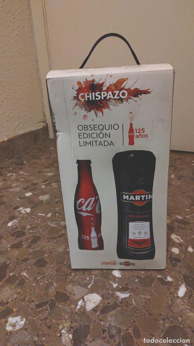 Collezionismo di Coca-Cola e Pepsi: BOTELLA DE MARTINI + COCA-COLA - EDICI&Oacute;N LIMITADA EN ESTUCHE - 2011