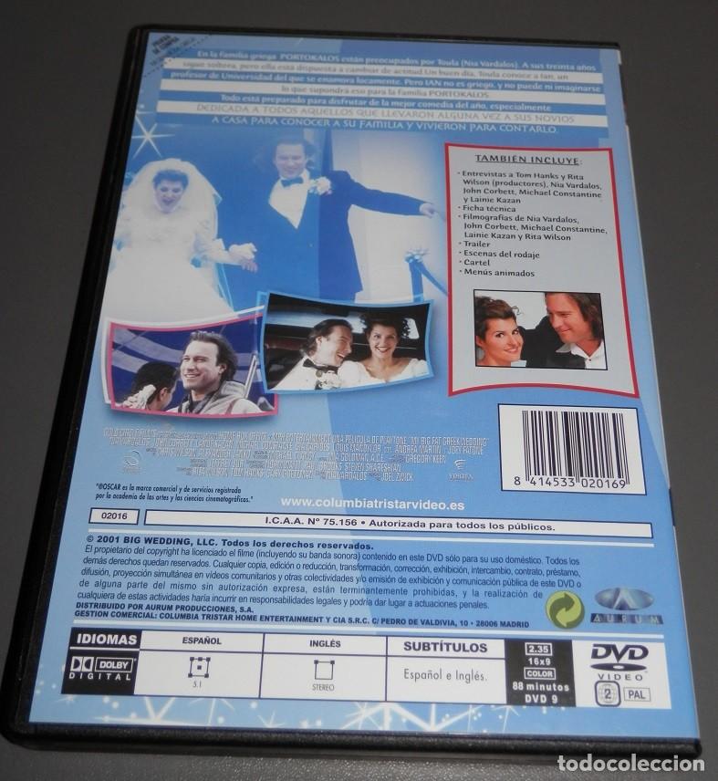 Coleccionismo de Coca-Cola y Pepsi: UN DVD OBSEQUIO DE COCA COLA-MI GRAN BODA GREGA - Foto 2