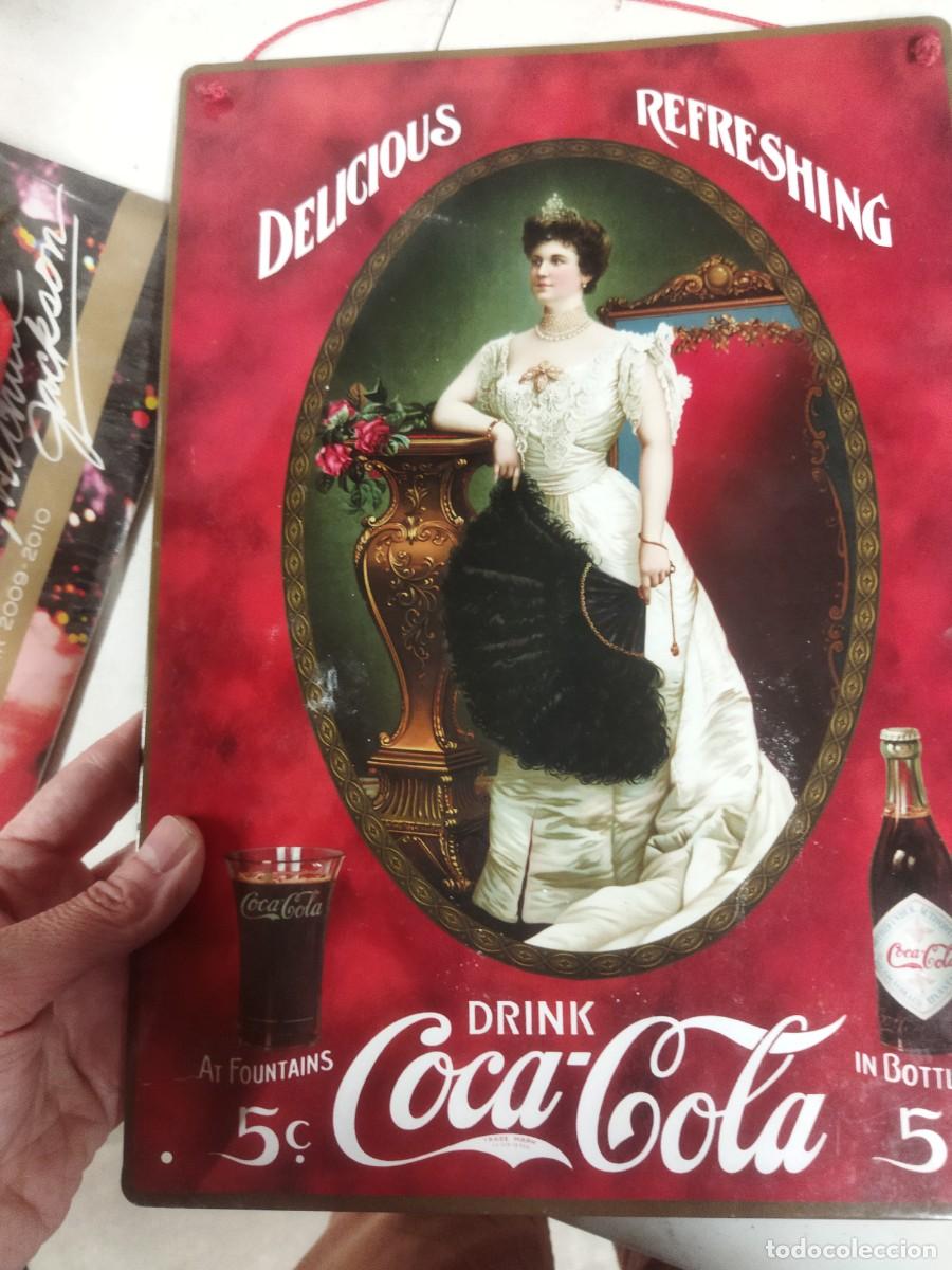 Coleccionismo de Coca-Cola y Pepsi: Placa coca cola - Foto 1