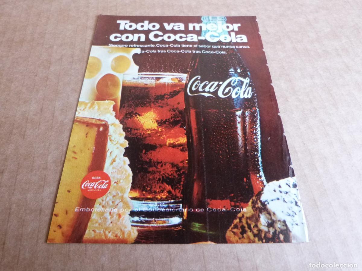 Colecionismo de Coca-Cola e Pepsi: Anuncio Coca-Cola queso - Publicidad de los a&ntilde;os 60