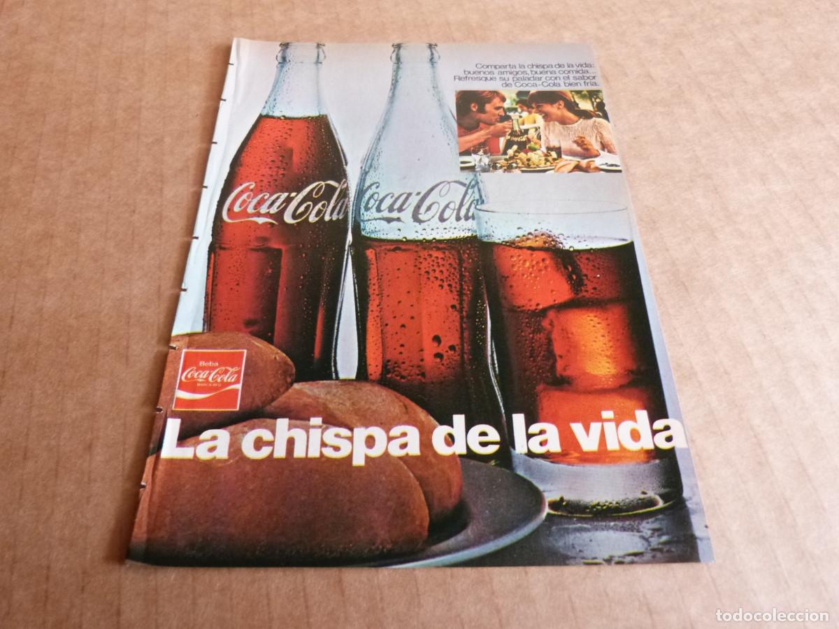 Collecting of Coca-Cola and Pepsi: Anuncio Coca-Cola comparta la chispa de la vida - Publicidad de los a&ntilde;os 70