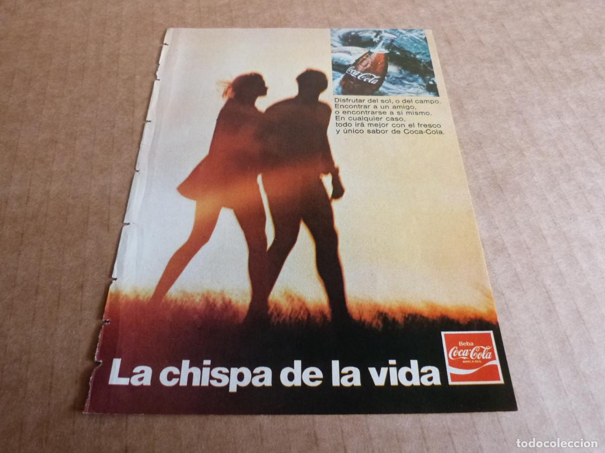 Collecting of Coca-Cola and Pepsi: Anuncio Coca-Cola disfrutar del sol o del campo - Publicidad de los a&ntilde;os 70