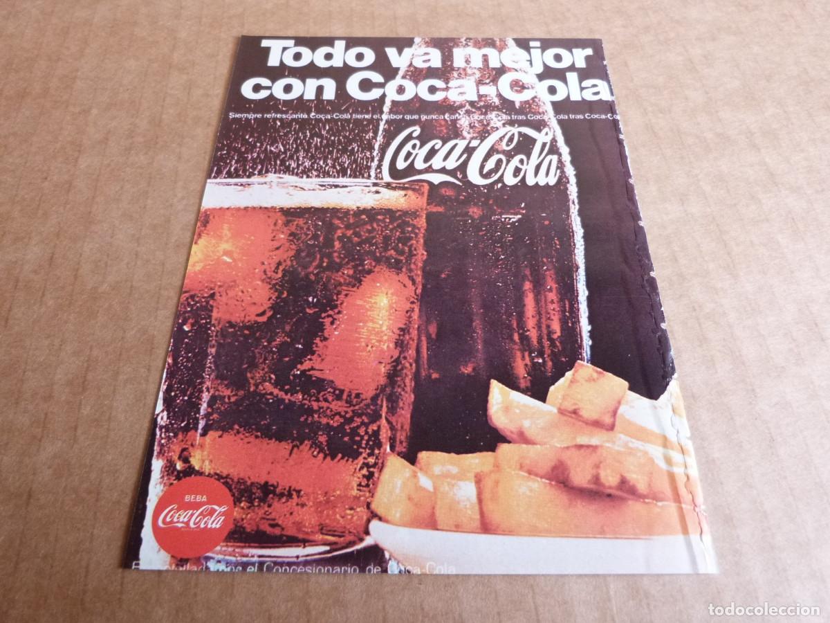 Sammeln von Coca-Cola und Pepsi: Anuncio Coca-Cola patatas fritas - Publicidad de los a&ntilde;os 60