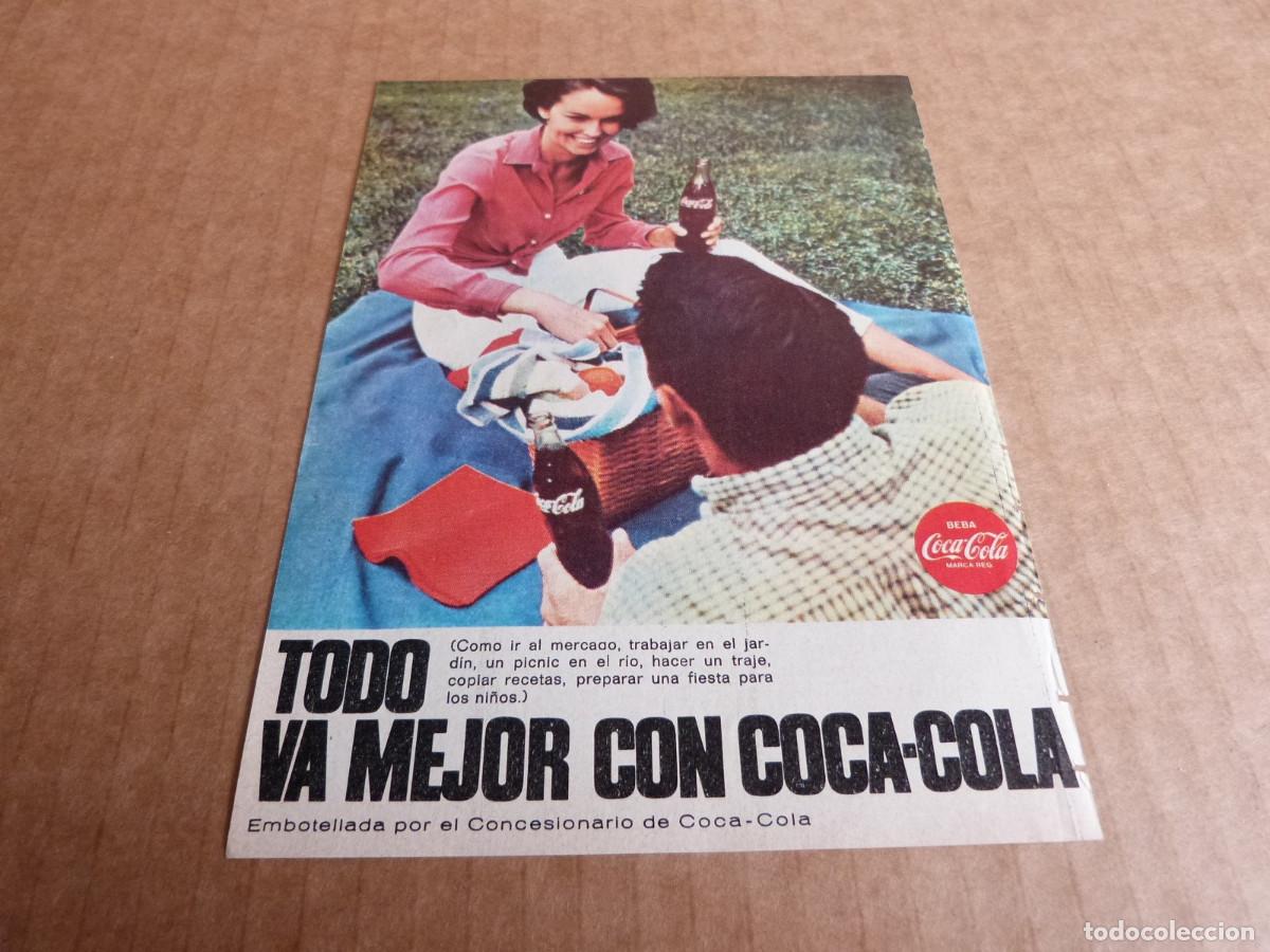 Collectionnisme de Coca-Cola et Pepsi: Anuncio Coca-Cola un picnic en el rio - Publicidad de los a&ntilde;os 60