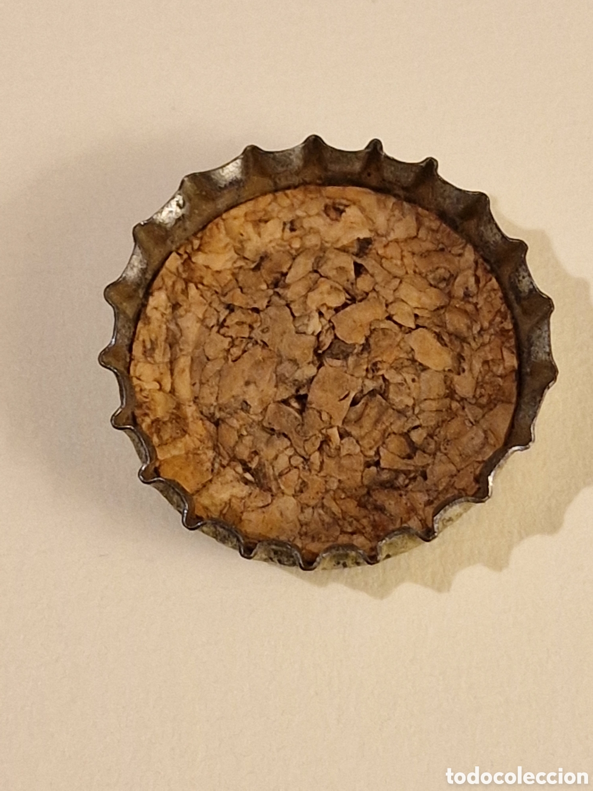 Coleccionismo de Coca-Cola y Pepsi: Chapa PEPSI con corcho. 1940 - Foto 2