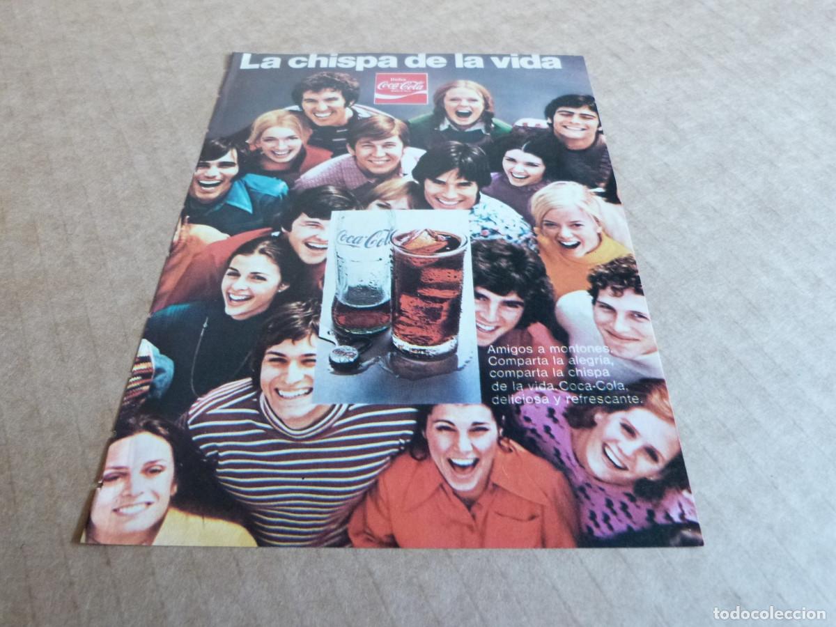 Collezionismo di Coca-Cola e Pepsi: Anuncio Coca-Cola amigos a montones - Publicidad de los a&ntilde;os 70