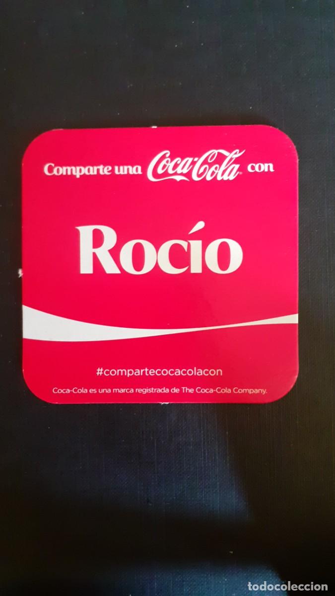 Coleccionismo de Coca-Cola y Pepsi: Posavasos Coca Cola Cocacola con Nombres ROCIO