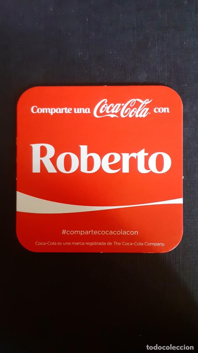 Collecting of Coca-Cola and Pepsi: Posavasos Coca Cola Cocacola con Nombres ROBERTO