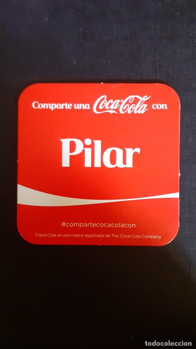 Collecting of Coca-Cola and Pepsi: Posavasos Coca Cola Cocacola con Nombres PILAR