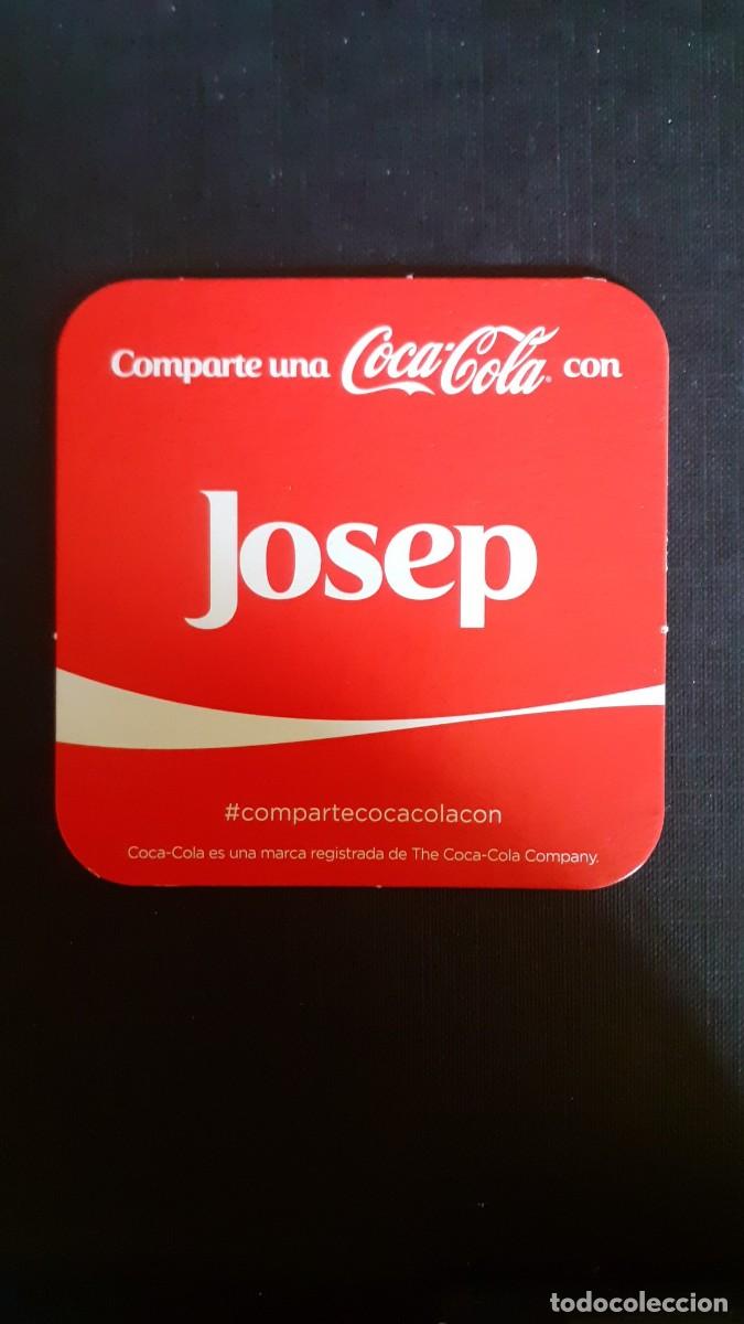 Collecting of Coca-Cola and Pepsi: Posavasos Coca Cola Cocacola con Nombres JOSEP