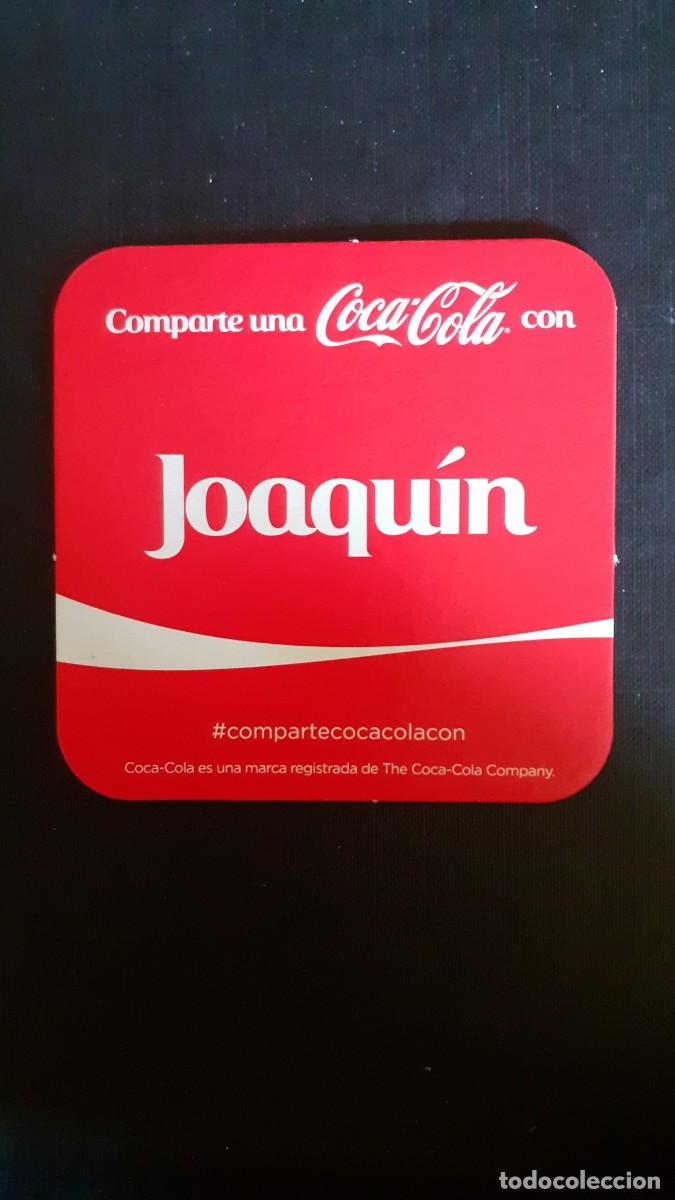 Collecting of Coca-Cola and Pepsi: Posavasos Coca Cola Cocacola con Nombres JOAQUIN
