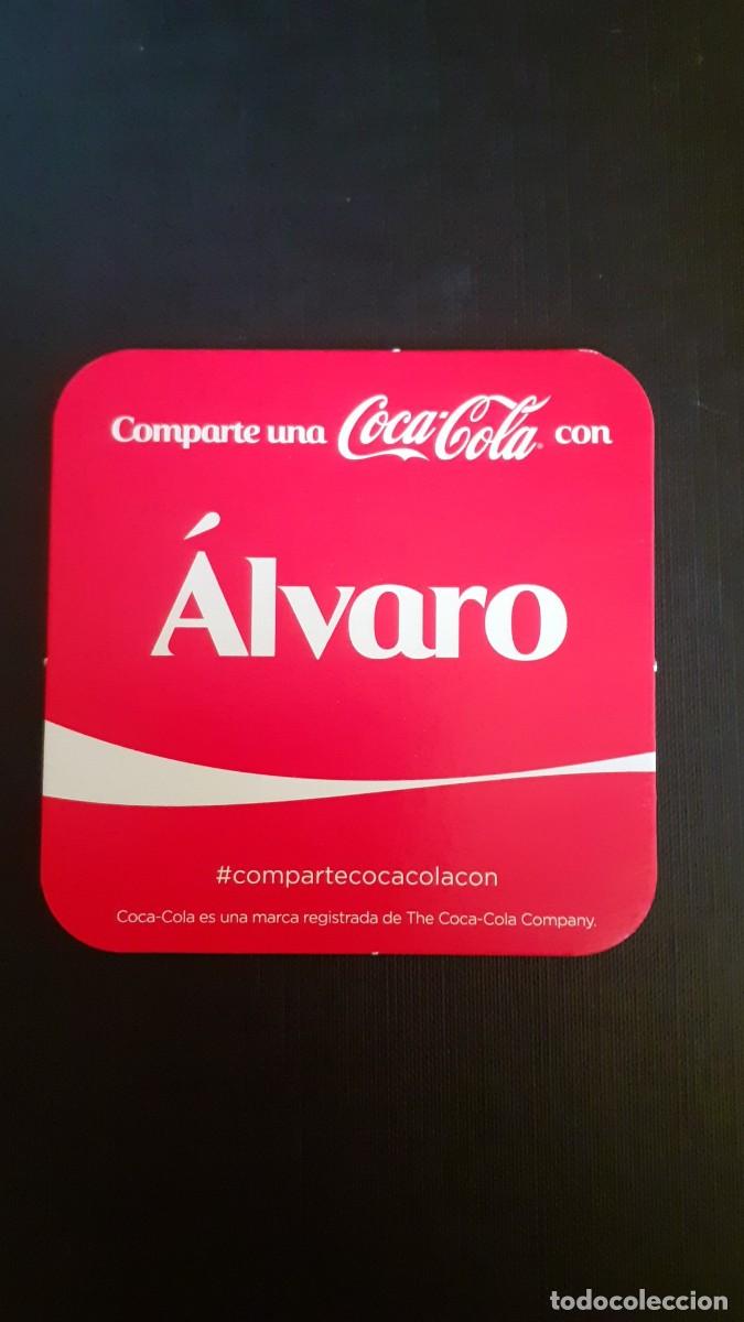 Collecting of Coca-Cola and Pepsi: Posavasos Coca Cola Cocacola con Nombres ALVARO