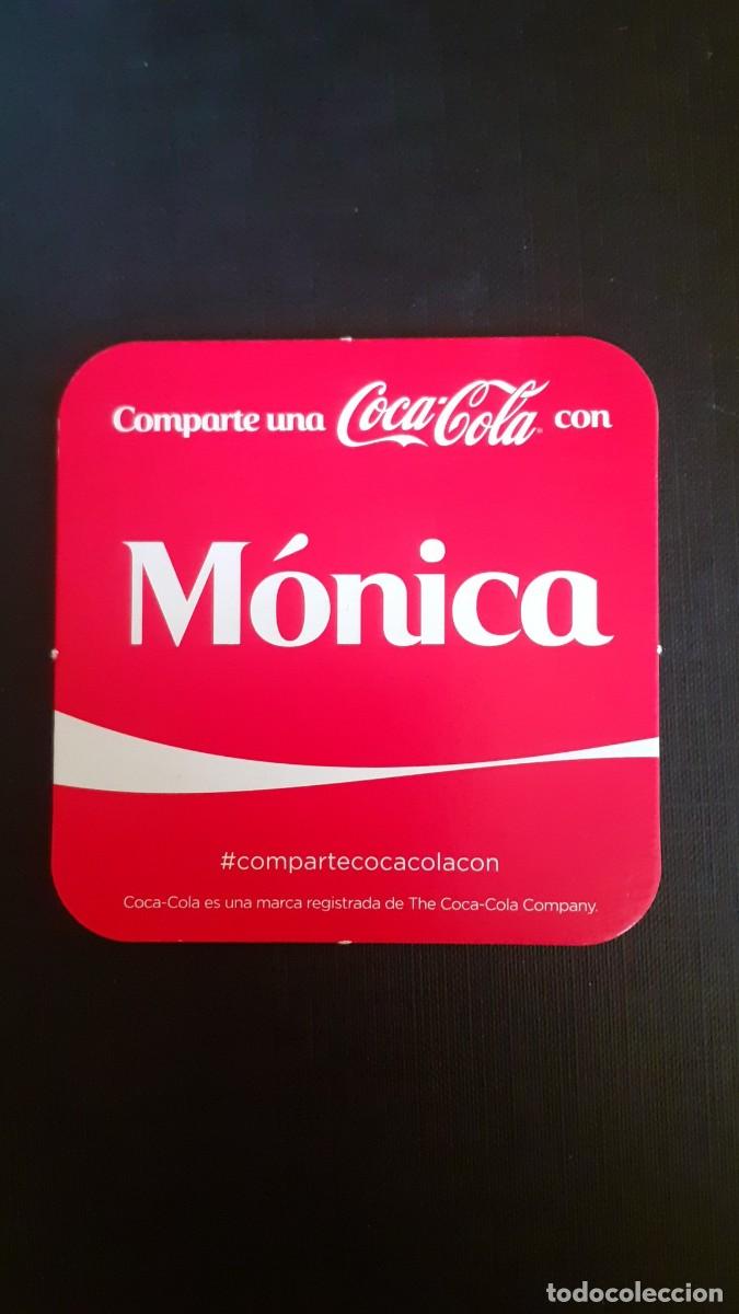 Collecting of Coca-Cola and Pepsi: Posavasos Coca Cola Cocacola con Nombres MONICA