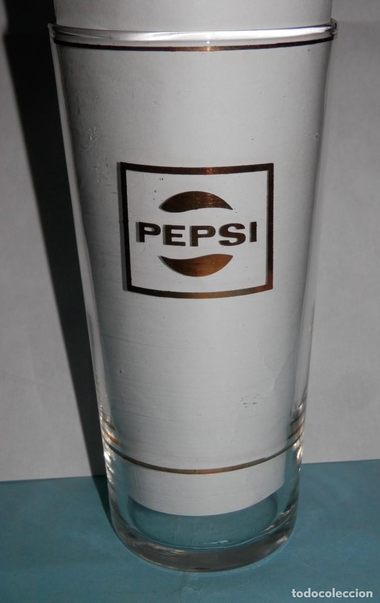 Coleccionismo de Coca-Cola y Pepsi: ANTIGUO VASO DE LA PEPSI - Foto 1