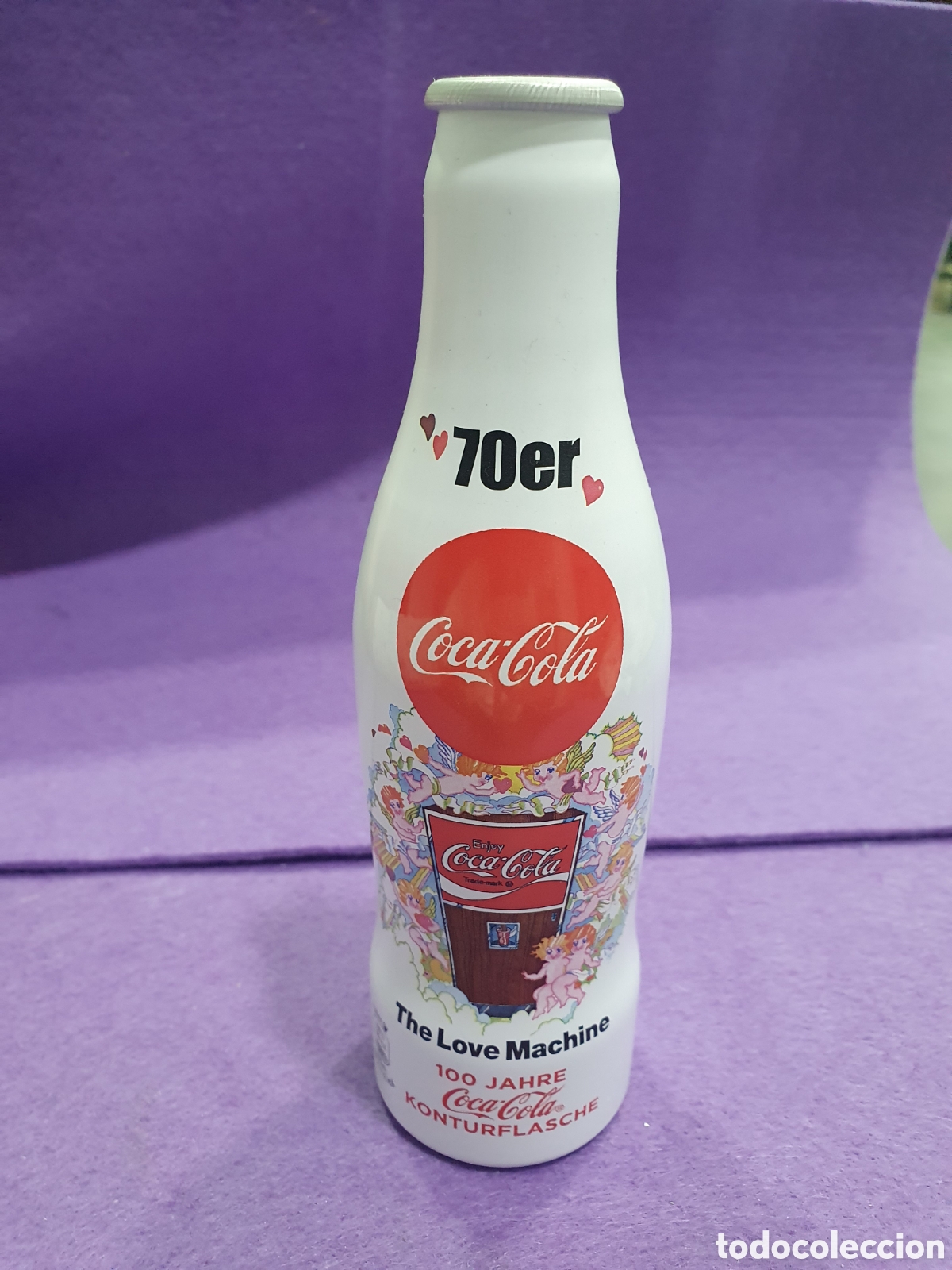 Coleccionismo de Coca-Cola y Pepsi: Botella Coca Cola aluminio ed. limitada. (L48) - Foto 1