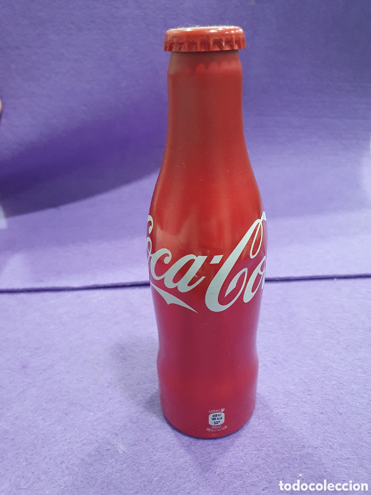 Coleccionismo de Coca-Cola y Pepsi: Botella Coca Cola aluminio ed. limitada. (L48) - Foto 1