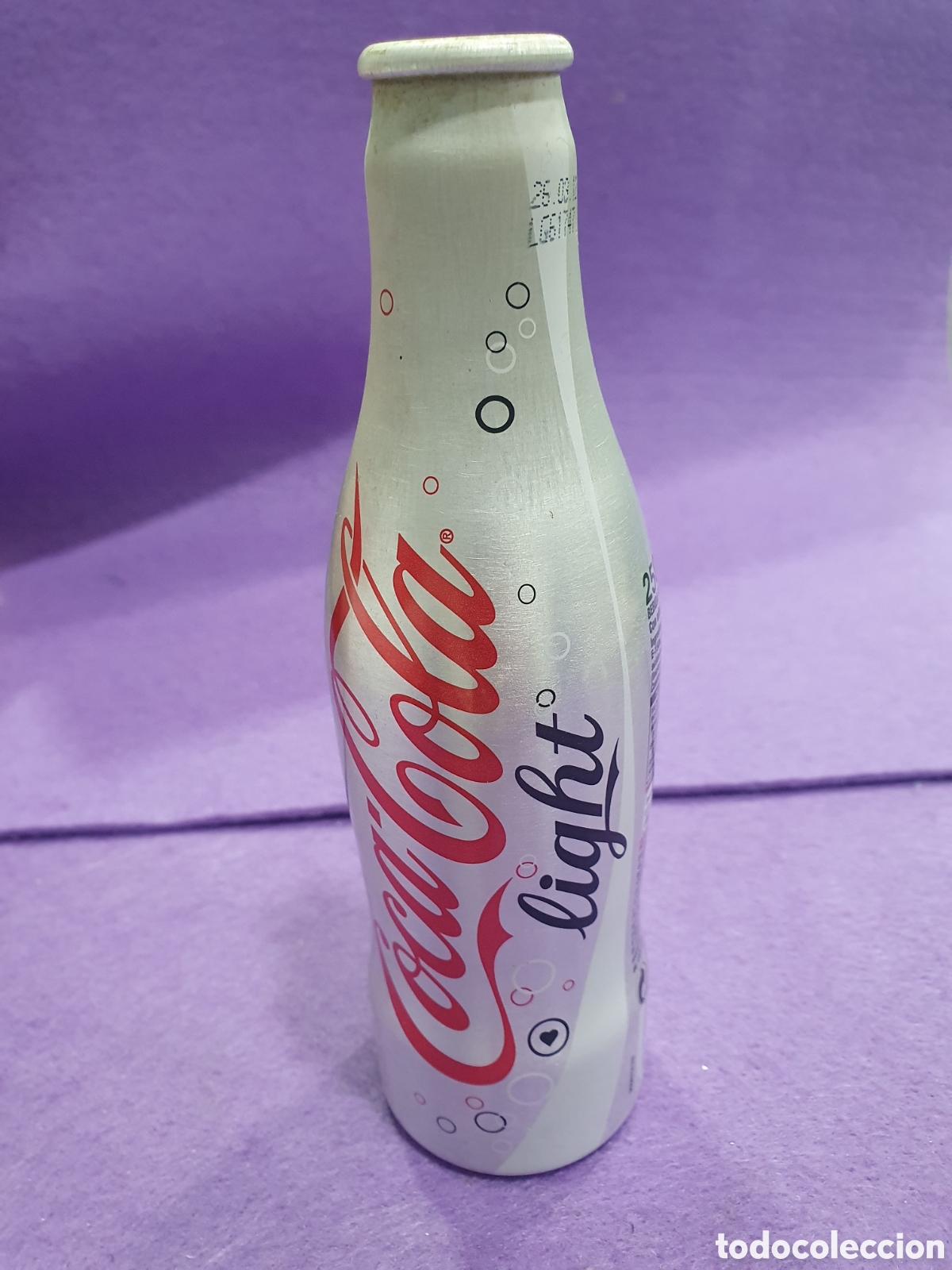 Coleccionismo de Coca-Cola y Pepsi: Botella Coca Cola aluminio ed. limitada. (L48) - Foto 1