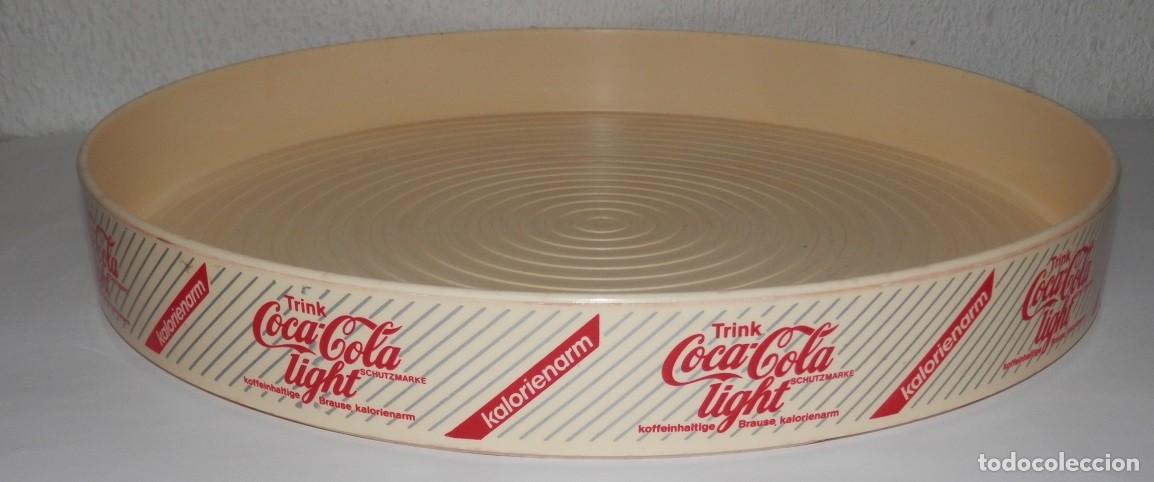 Coleccionismo de Coca-Cola y Pepsi: BANDEJA VINTAGE DE LA COCA-COLA LIGHT - Foto 2