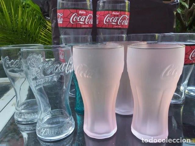 Coleccionismo de Coca-Cola y Pepsi: Diversos vasos Coca-Cola vintage - Foto 2