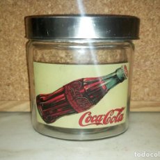 Coleccionismo de Coca-Cola y Pepsi: VINTAGE BOTE O TARRO CON PUBLICIDAD DE COCA COLA COCACOLA