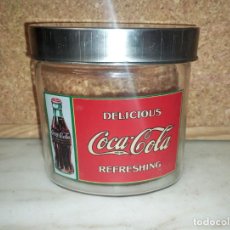 Coleccionismo de Coca-Cola y Pepsi: VINTAGE BOTE O TARRO CON PUBLICIDAD DE COCA COLA COCACOLA