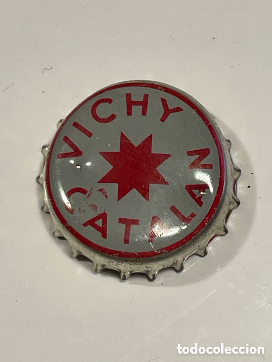 Collezionismo di Coca-Cola e Pepsi: (N) TAPON CHAPA CORONA - VICHY CATALAN , SE&Ntilde;ALES DE USO NORMALES
