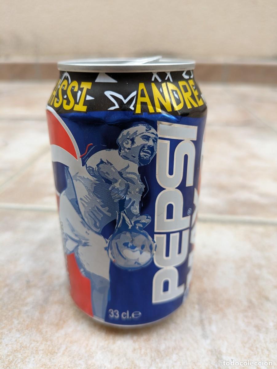 Coleccionismo de Coca-Cola y Pepsi: Lata vacia PepsiMax Andr&eacute; Agassi - Foto 1