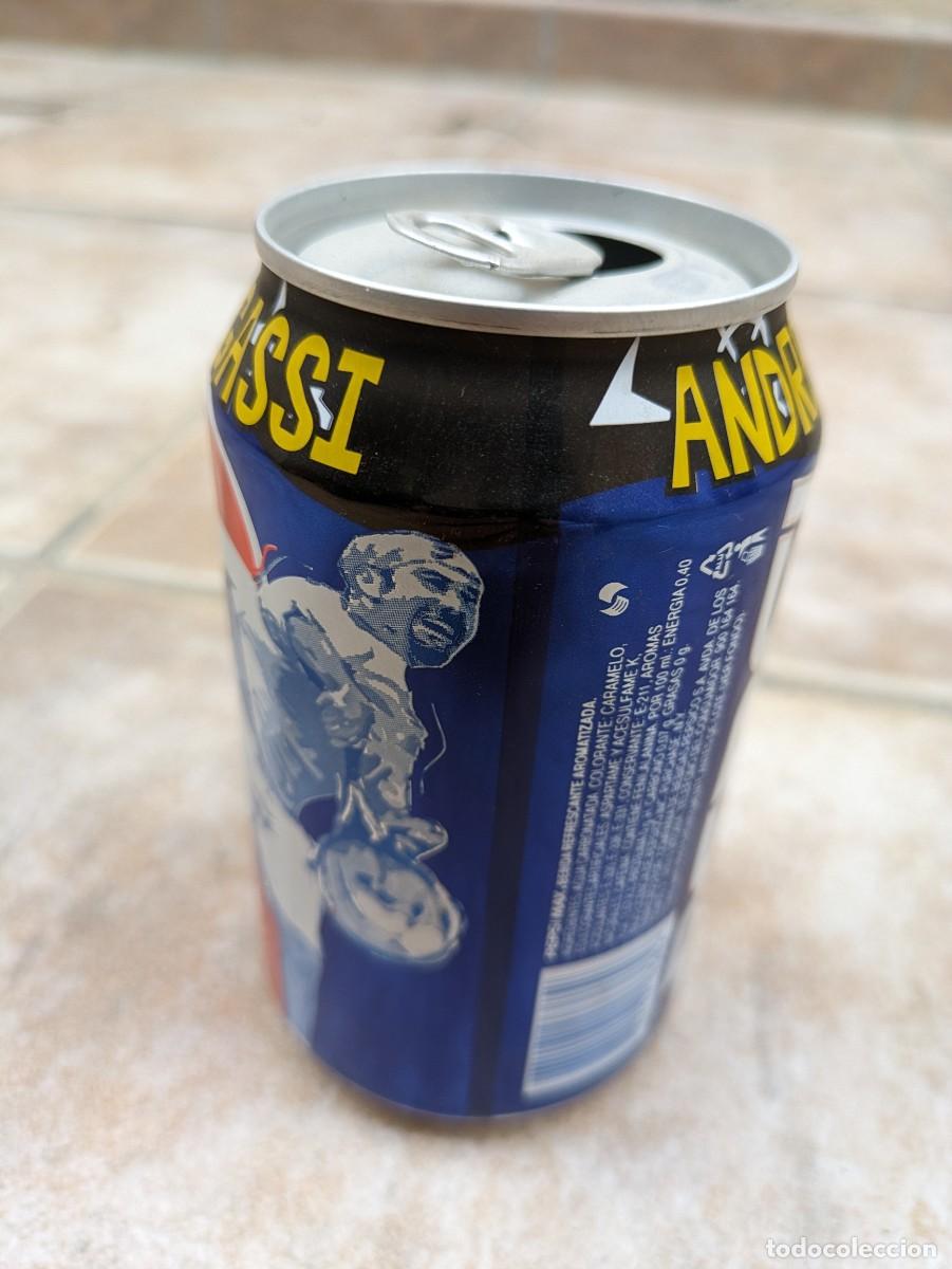 Coleccionismo de Coca-Cola y Pepsi: Lata vacia PepsiMax Andr&eacute; Agassi - Foto 3