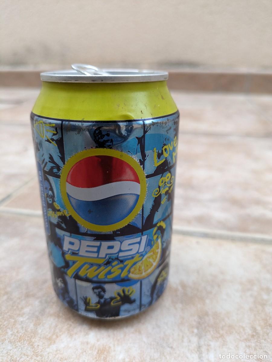 Sammeln von Coca-Cola und Pepsi: Lata vacia Pepsi Twist