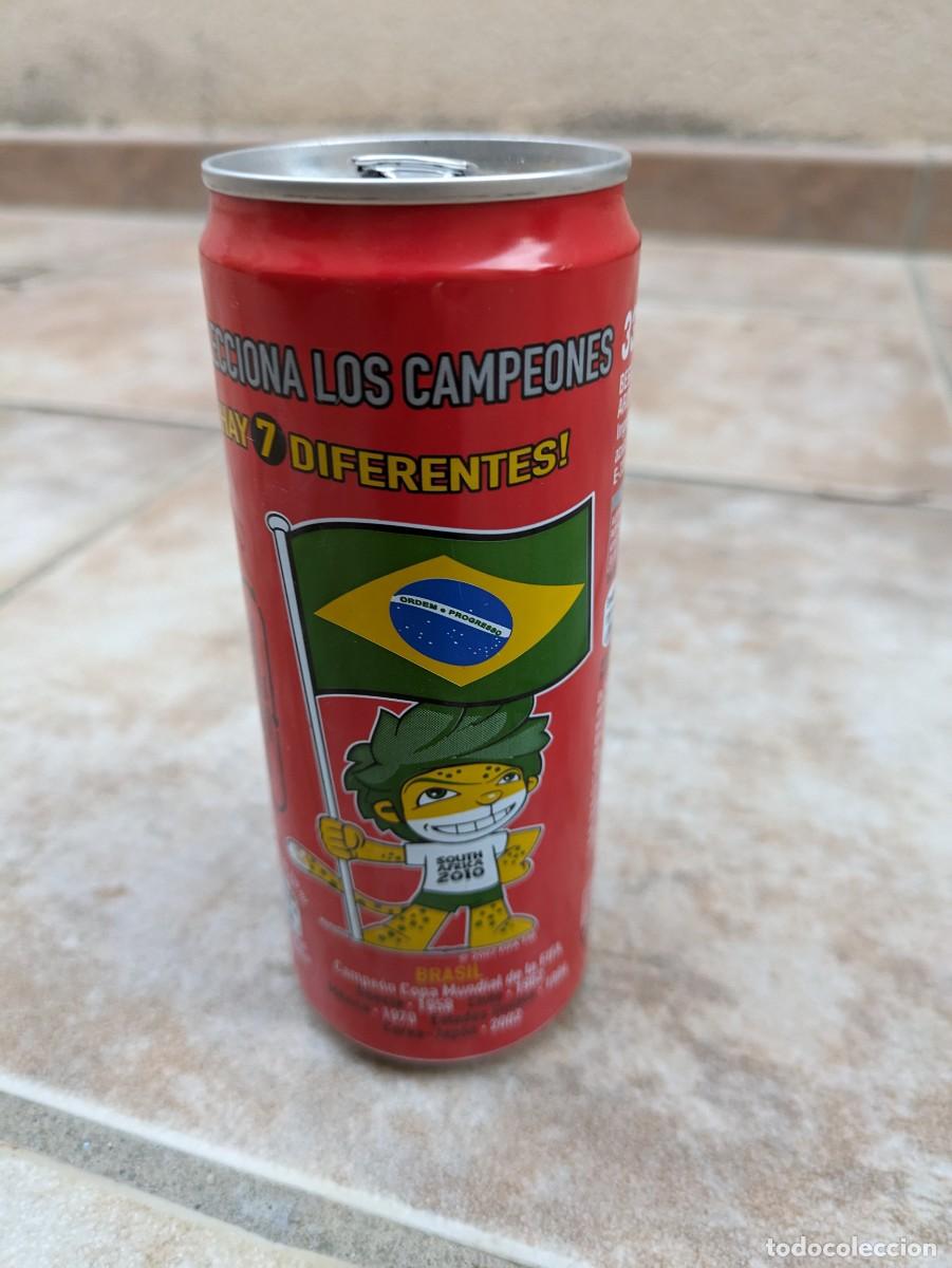 Sammeln von Coca-Cola und Pepsi: Lata vacia Coca-Cola Colecciona los Campeones Brasil