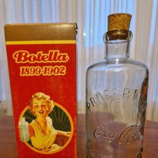 Coleccionismo de Coca-Cola y Pepsi: RÉPLICA BOTELLA COCA COLA AÑO DE 1899 A 1902